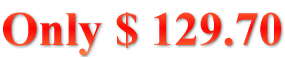 Only $ 129.70