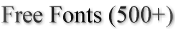 Free Fonts (500+)